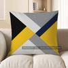 Home Decor Geometric Black &amp; White Pattern Throw Pillow Pattern Cushion Cover Suitable For Sofa Bedroom Car Pillow Cover