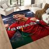 Cristiano Ronaldo 121 Teppich Büroteppich Design für Balkon Arbeitszimmer Eingangsbereich Außen rutschfester Teppich Anime Bürodekoration Geschenk für Festivals