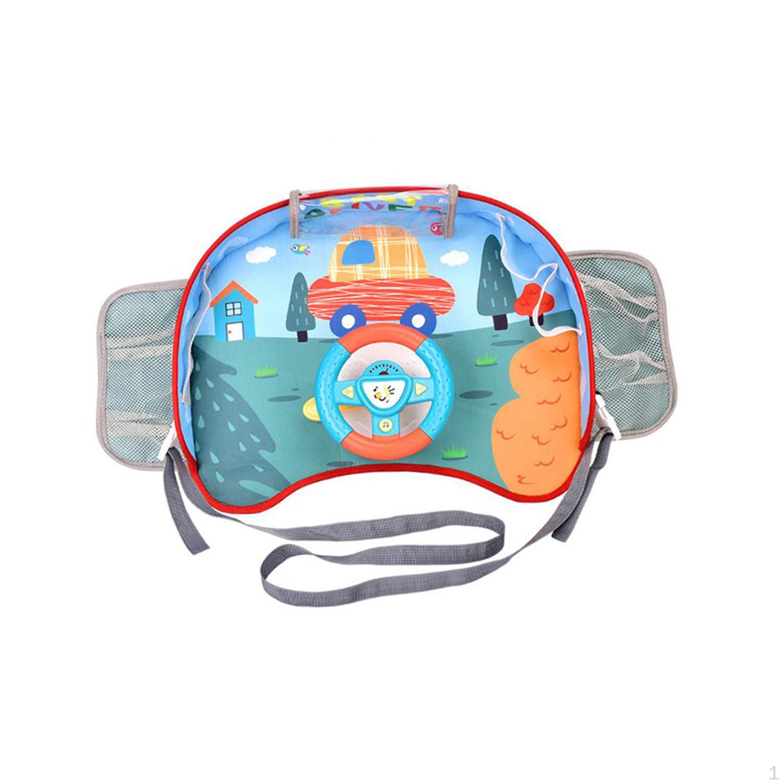 

Игрушка-руль автомобиля для сенсорного обучения, ролевые игры, вождение с музыкой для детей зелёный