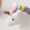 Regenbogen-Einhorn Keramik Sparschwein – Kinder Heimdeko Ornament