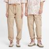 Timberland Solid Color Multi-Pocket Drawstring Casual Pants Unisex Pants Khaki A6BQ6-269