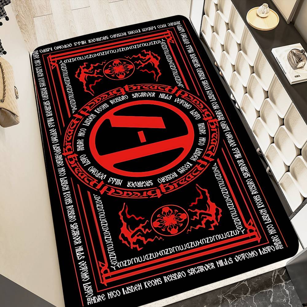 Popular T-Twenty One Pilot Band Kitchen Mat Cheaper Anti-slip Modern Living Room Balcony Printed Modern Home Decor