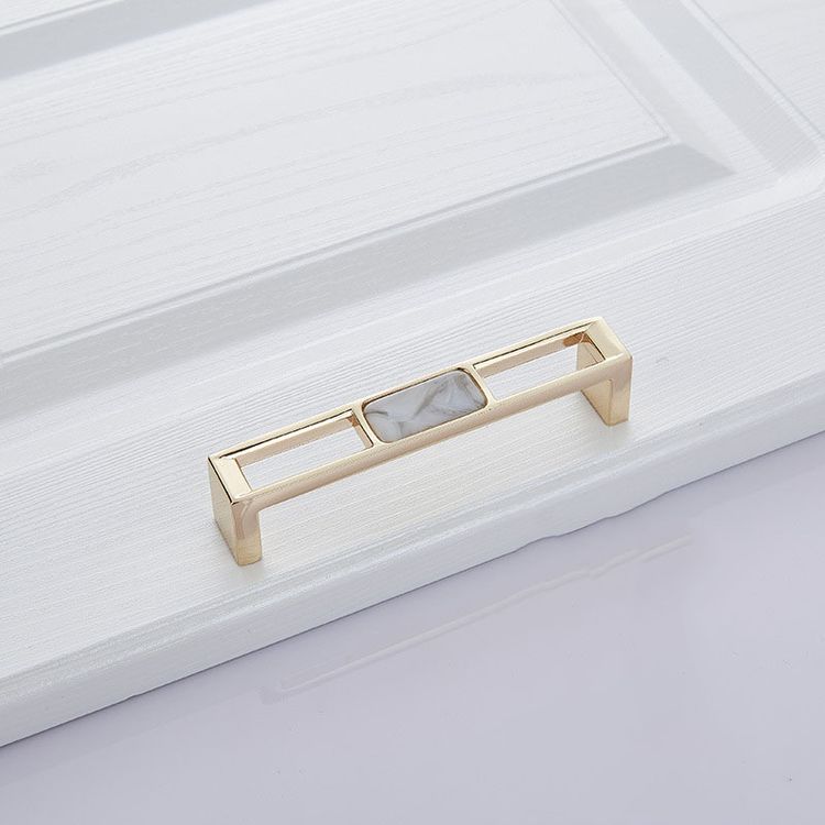 Gold Drawer Wardrobe Door Handle Modern Light Luxury Cabinet Drawer Handle Round Single Hole Small Handle