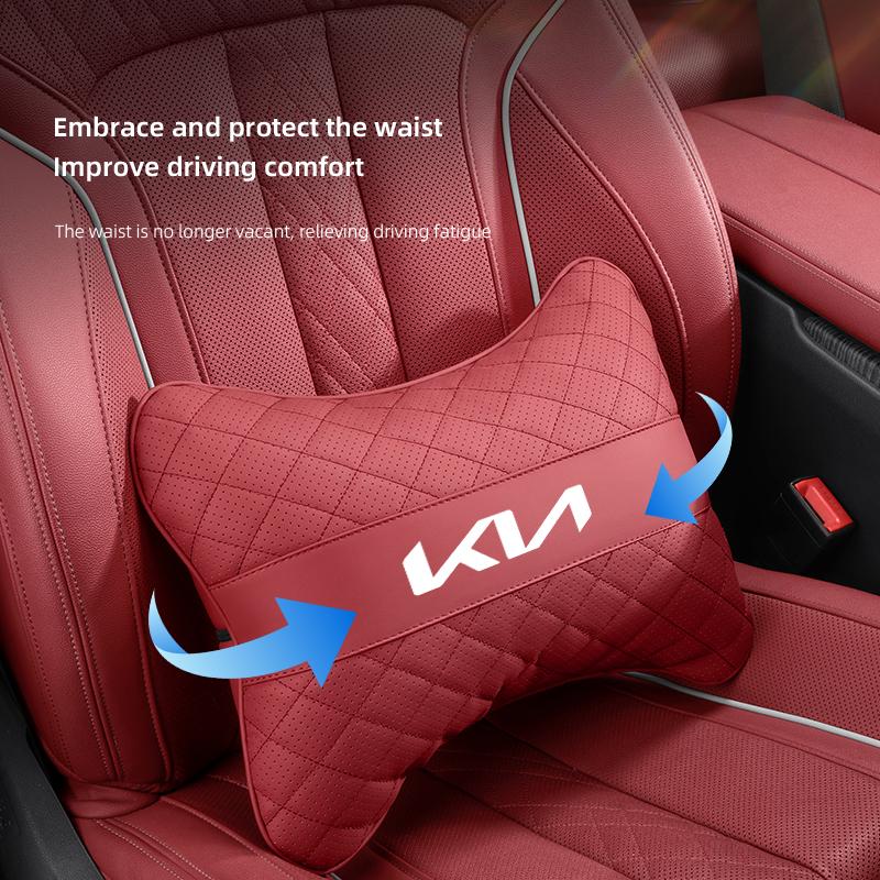 Autostoel Neksteun Hoofdsteun Lendensteun Kussen Voor KIA K9 Sportage Niro K5 EV6 EV9 EV3 K8 Stinger Forte Ceed Cerato dmzu30