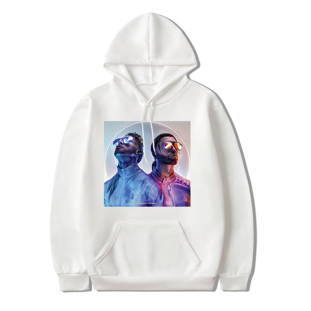 Le Monde Chico Album PNL Толстовка Французская рэп-группа Harajuku Хлопковая толстовка — фото 4