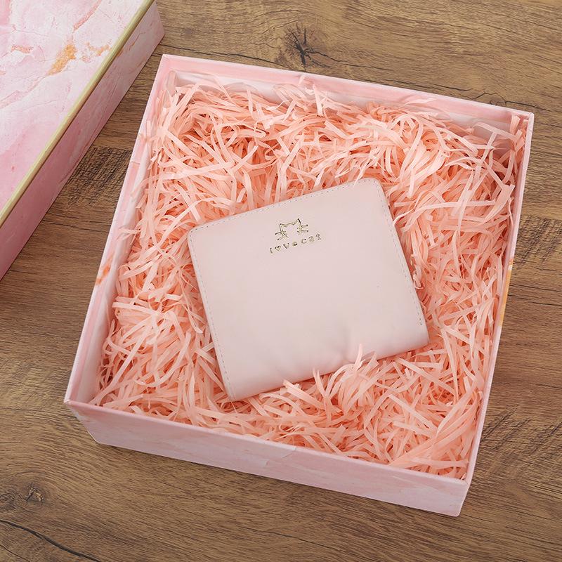 Crinkled Shredded Straw Paper Filler for Gift Box Packaging