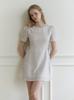 KINDABABY Breeze Ribbon Mini Dress - Cream