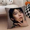 figure skating HHanyu Yuzuru Cushion Cover Throw Pillow Cover Hidden Button Durable Polyester Chair Cushion