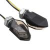 Motorcycle Turn Signal LED Lights High Brightness Autocycle Turn Signal Indicators Bulb Motorbike Amber Blinker Strobe Lamp