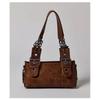 American Retro Used Motorcycle Bag 2025 New Large-capacity Single-shoulder Underarm Maillard Tote Handbag