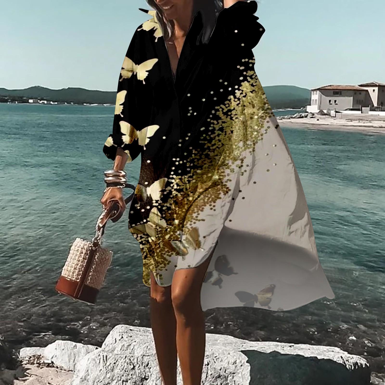 Женское летнее богемное платье — фото 7