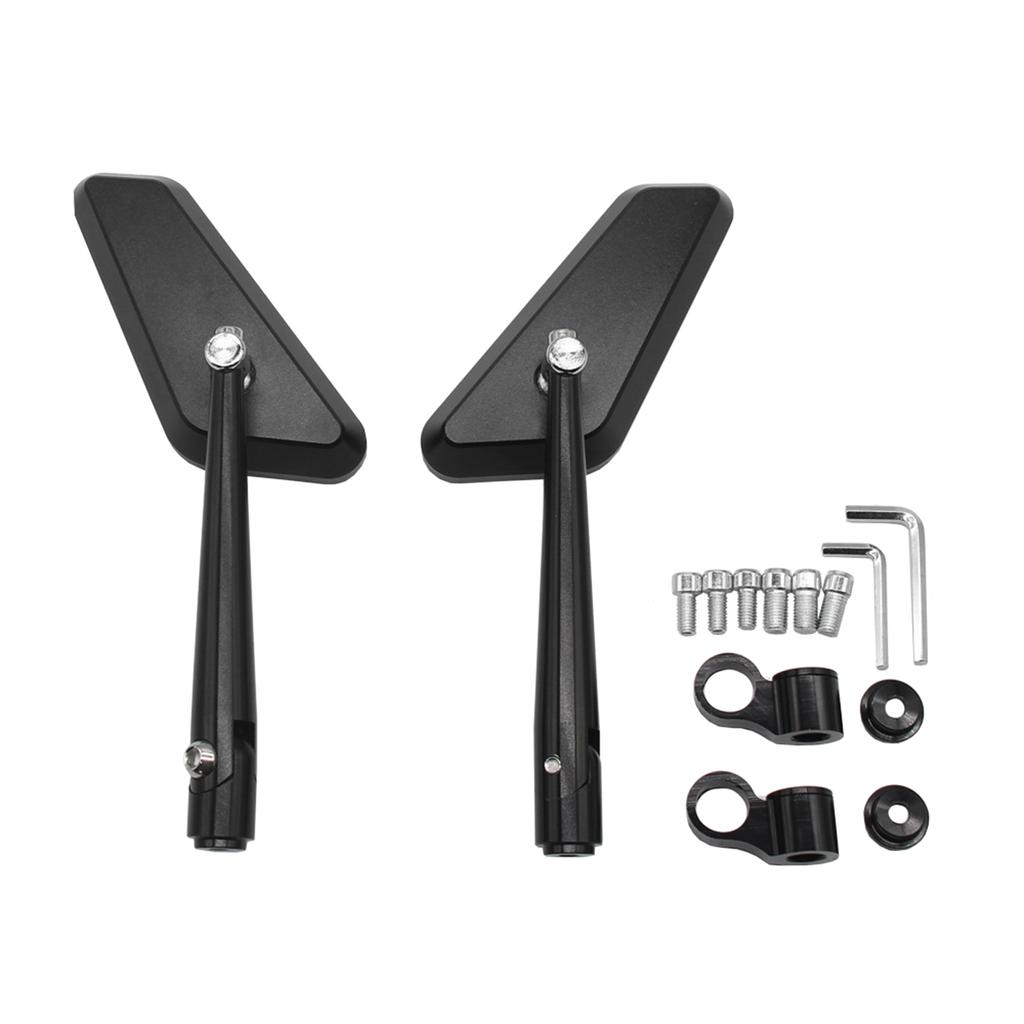 2 buc/pereche Oglinda retrovizoare pentru motociclete Scooter E-Bike Oglinzi retrovizoare electrombile Oglinda retrovizoare laterala convexa 8mm 10mm