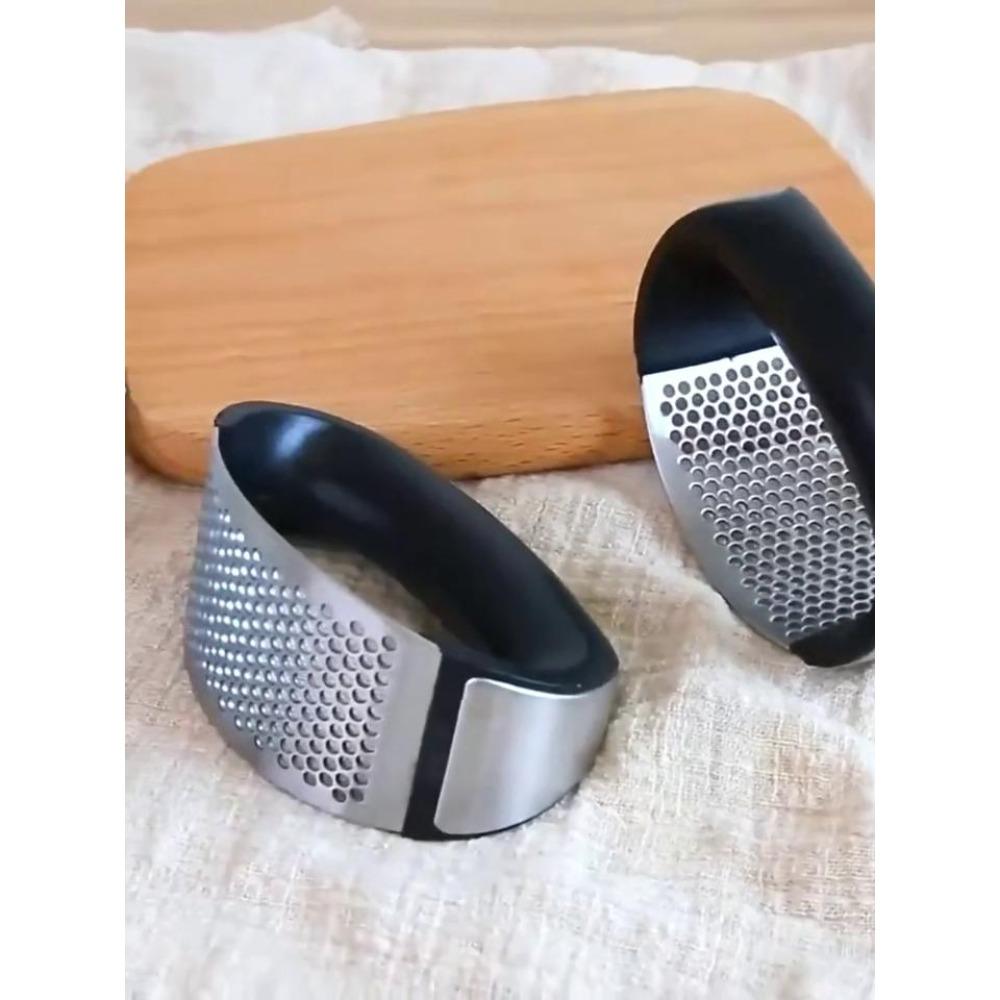 Frantoio per aglio in acciaio inossidabile Tritacarne manuale per tritare l'aglio Utensile per frutta e verdura Accessori per la cucina Gadget