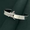 925 Sterling Silver Stylish Simple Dragonfly Bracelet Birthday Party Anniversary Gift Daily Wear