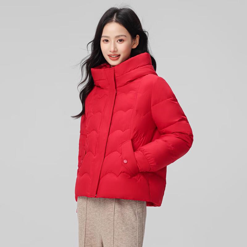 Xuezhongfei Women's Winter Hooded Down Jacket