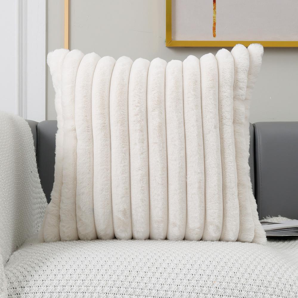 Soft Plush Fur Pillow Cover 45x45cm 30x50cm Decorative Pillow Case for Sofa Decor Pillows Cover for Bed Luxury Fur Cushion