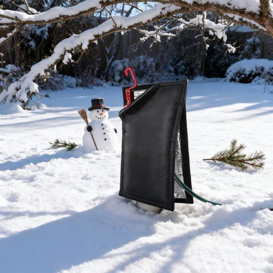 Faucet Insulation Cover Freeze Protection Waterproof Insulated Spigot Cover Winter Faucet Protector for Garden Lawn Faucets Yard Hydrant