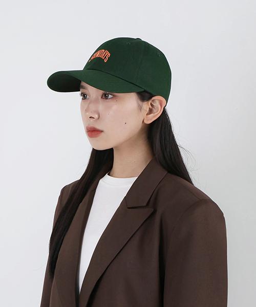 SUNDAY HOBBY CLUB Sunday Arch Logo Curve Cap Green