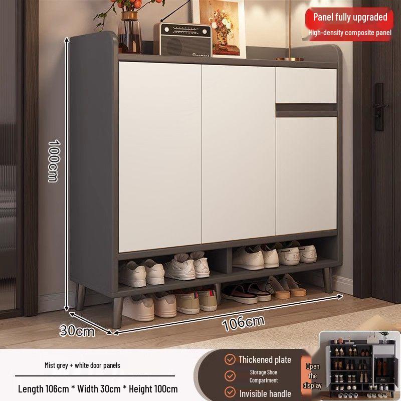 Multi-Layer Dustproof Shoe Cabinet for Entryway and Stairwell Storage