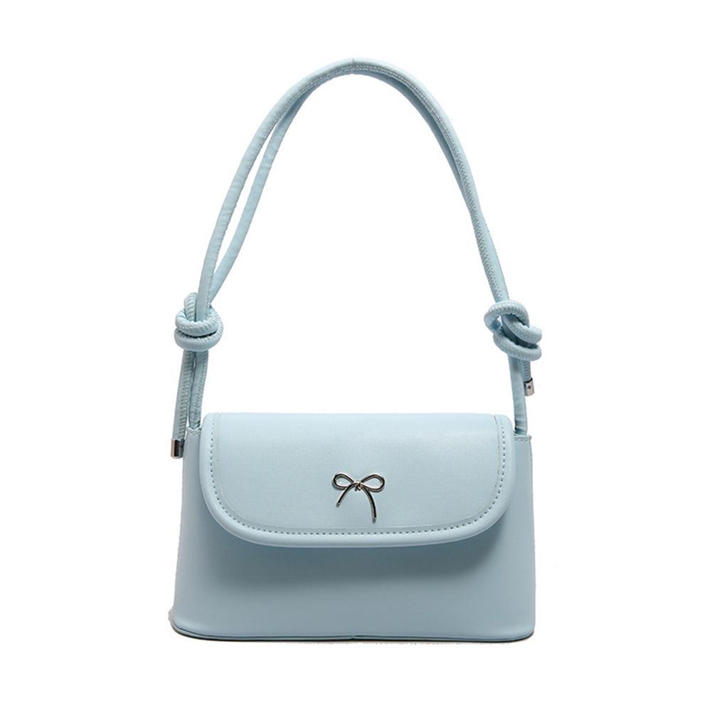 Fashionable Ladies' Beautiful Bags PU Leather Handbag Sweet Cute Leather Bags Casual Commuter Female Underarm Handbags