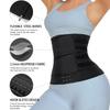1Piece Waist Trainer For Men Women Sauna Sweat Waist Trimmer Stomach Wrap Workout Belly Fat Slim Band Sport