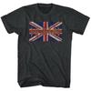 Def Leppard Flag Heather Adult T-Shirt