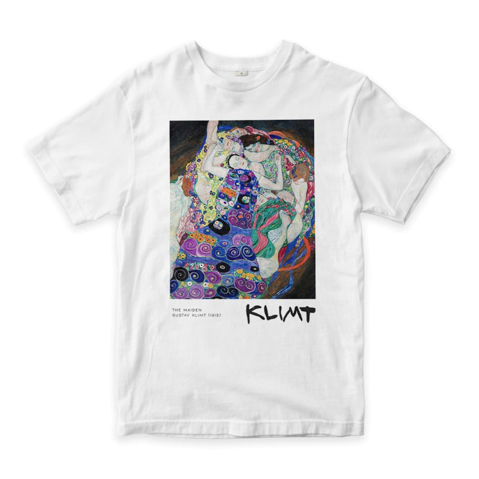 The Maiden by Gustav Klimt T-Shirt, Men s Women s Sizes (GST-061213) 4XL