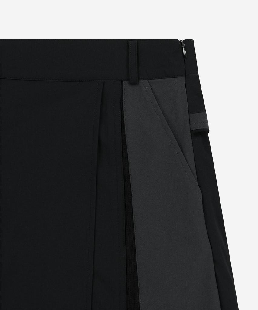 NODE LABS Dev:7 Wrap Long Skirt_Black
