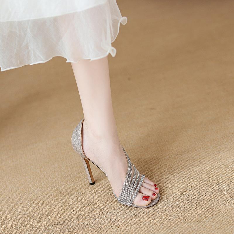 Fashion New Stunning Flash High Heels for Women Not Tired Stiletto Sandals 2025