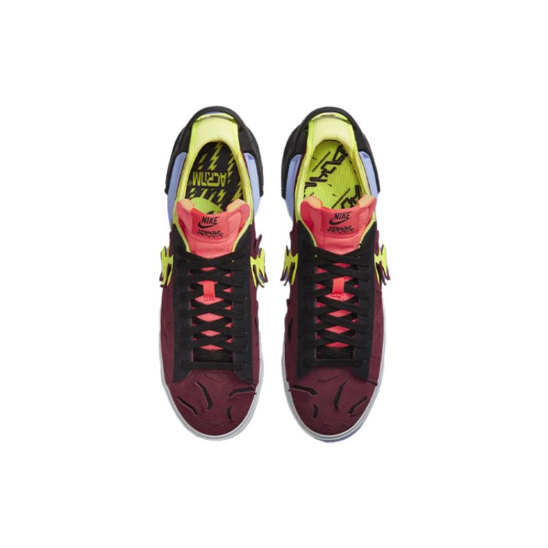 Nike Blazer Low Acronym Night Maroon Sneakers Skateboard Shoes DN2067-600