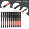 Car Repair Anti Slip Magnetic Screwdriver Bit Set Diameter About Mm High Torque