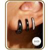 30 Paar klobige goldene Creolen für Damen, Multipack Schmuck für Geschenk | Mehrere Stile, zum Stapeln, leicht, 14K Gold-beschichtet, Hypoallergen,