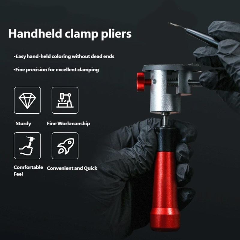 Adjustable Handheld Mini Vise Fixture Adjustable Vise Tool for Model Making Accessories Model Accessories