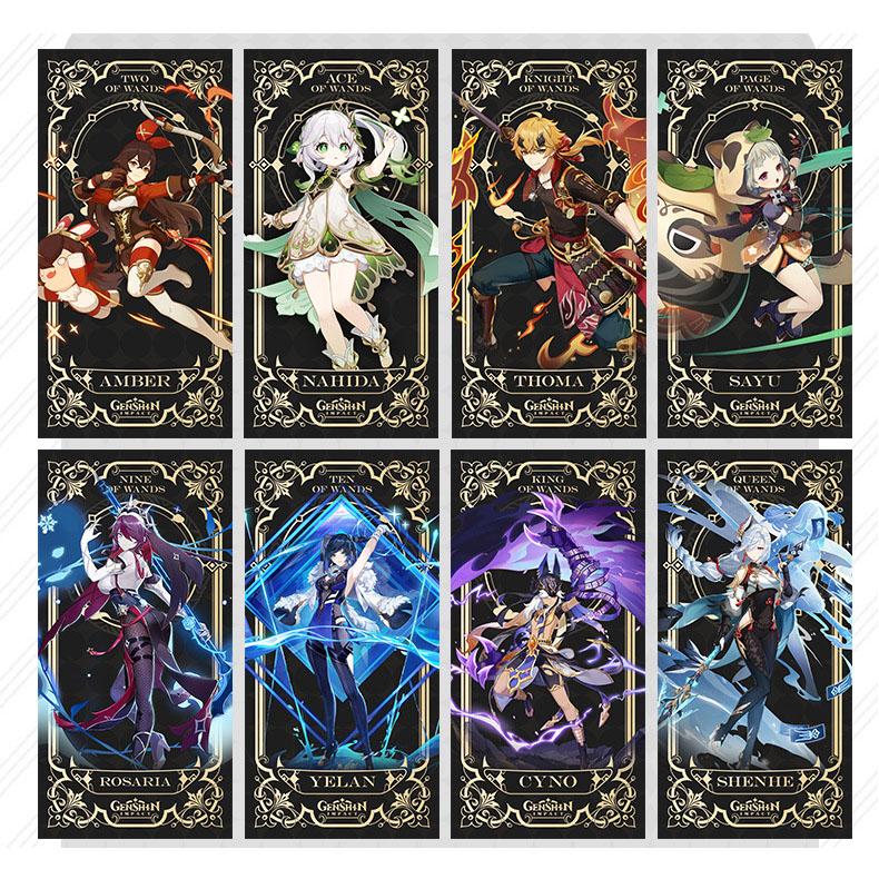 New Arrival Genshin Impact Tarot 56 PCS