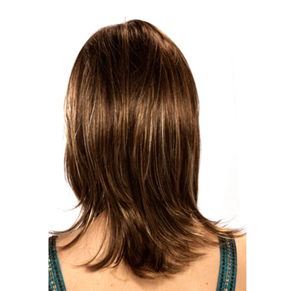 Luxurious Long Curly Synthetic Blonde Lace Front Wig In Ombre Brown For Women
