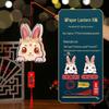 Mid-Autumn Festival DIY Luminous Cartoon Rabbit Lantern