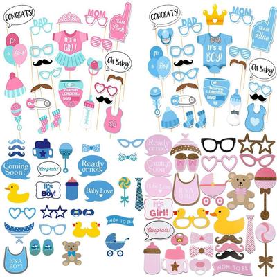 Baby Shower Photo Props: Mustache Decor for Boys & Girls' 1st Birthday