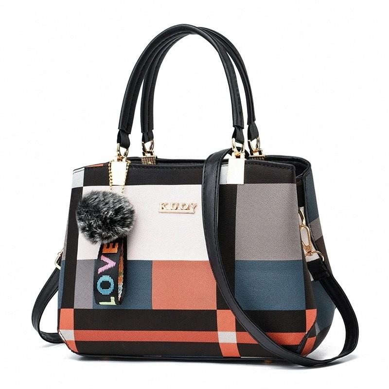 Fashionable Female Handbag With Large Capacity And Inner Zipper Pockets For Daily Carry