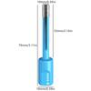 5 Segment Diamantine Coated Hole Opener Drill Bit M10 Thread for Granite Marble Tile Ceramic Smooth Vibration Reduction