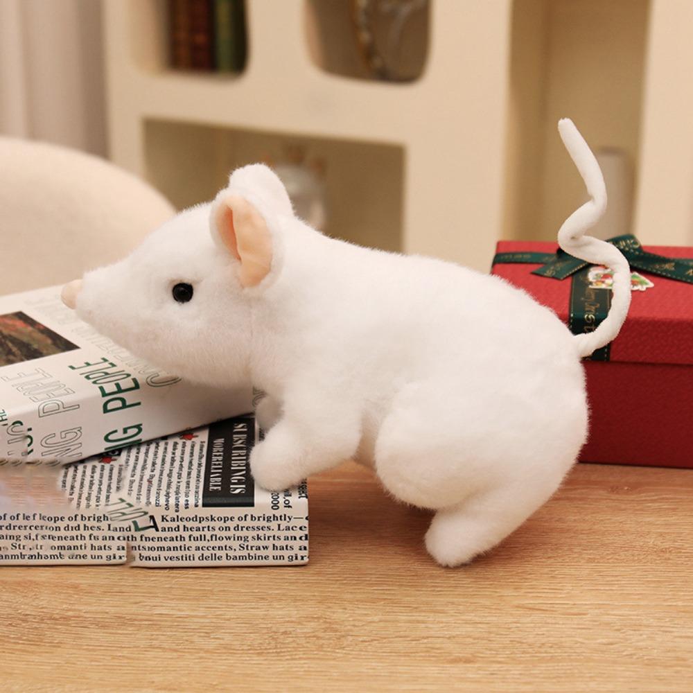 Soft Simulation Mouse Plushie Doll Cartoon Stuffed Rat Animal Toy New Mouse Plush Toys