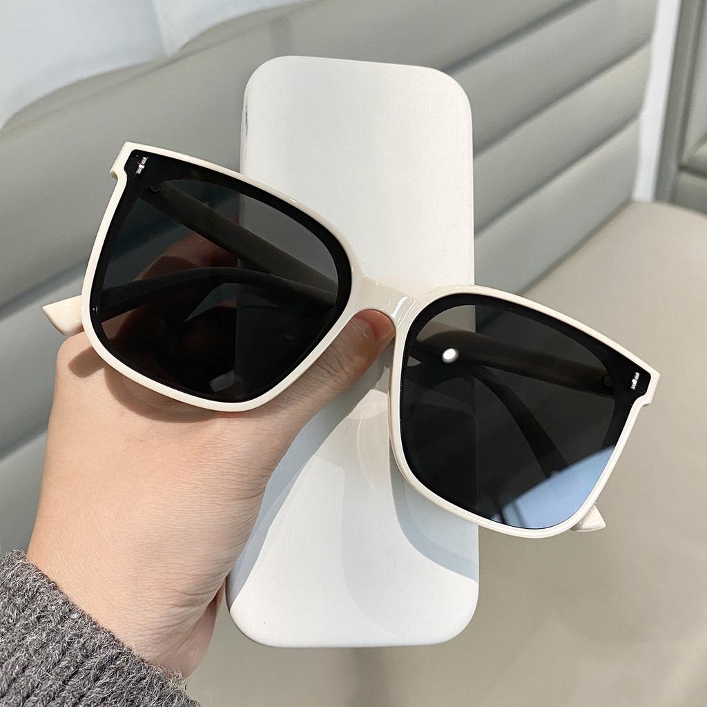 New Fashion Versatile Personality Street Photo Sunglasses Square Male Driving Sun Glasses Sunscreen Goggle Female Firends Gifts