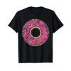 Vintage Big Pink DonuT T Shirt Colorful Sprinkles Doughnut Vintage Washed Graphic Versatile Soft Casual Unisex Homme Streetwear