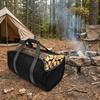 Sturdy Handles Firewood Storage Bag Large Capacity Wood Carry Bag Log Carrier  Log Transport