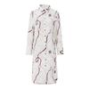 Geometric Chain Print Shirt Dress