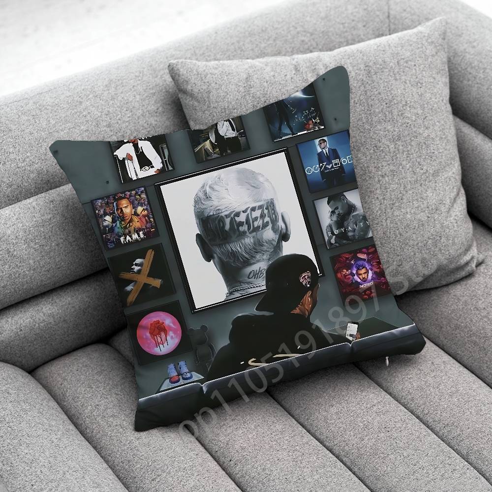 C-Chris B-Brown Breezy Throw Pillow Case For 55x55cm 40x40cm 45x45cm 50x50cm 30x30cm Square Office Pillowship Cover
