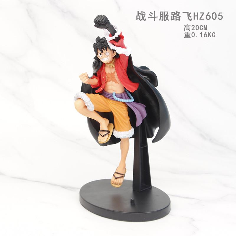 

One Piece Action Figure Luffy Battle Suit Premium Pvc Desk Decoration 20cm