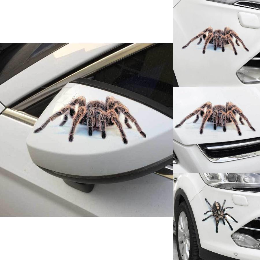 Hochwertige 3D Autoaufkleber mit coolen Spinnenmotiven für eine einzigartige Dekoration