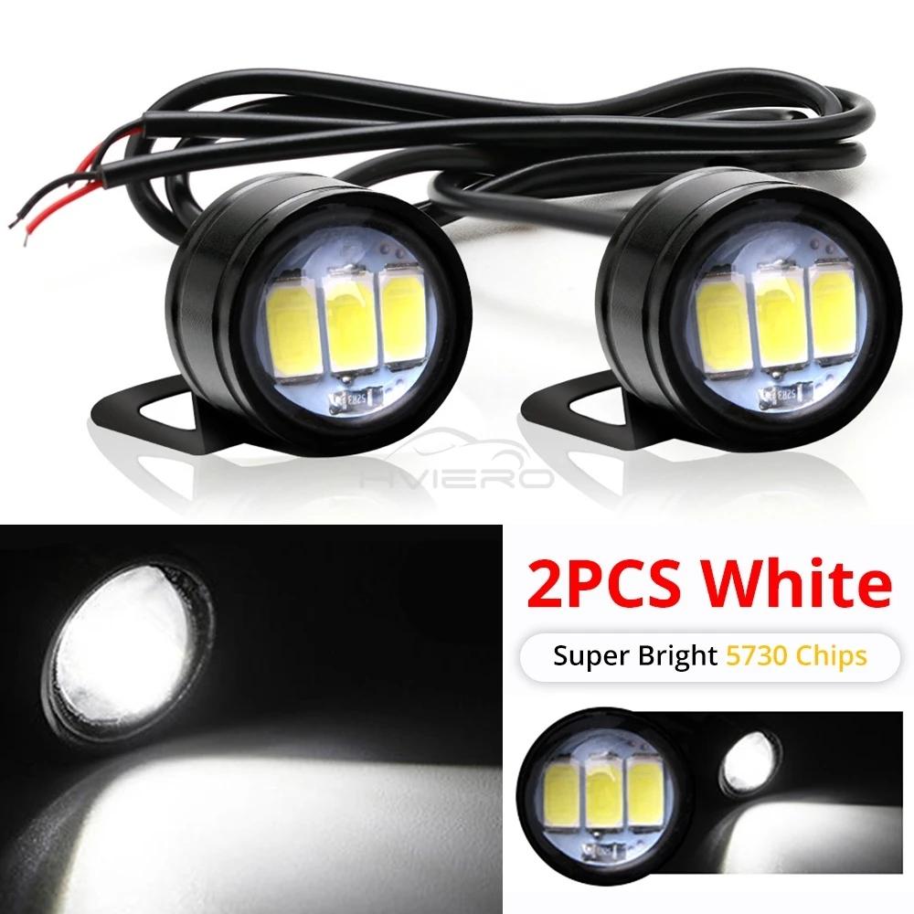 

2 шт. Eagle Eye Mirror Light DRL Backup Lamps Car Auto Motor Led Turn Signal Reverse Parking Brake Lamp Daylight Waterproof белый
