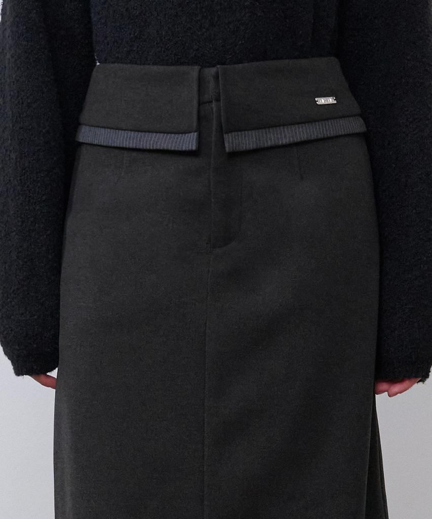 Micene Eileen Fold Long Skirt