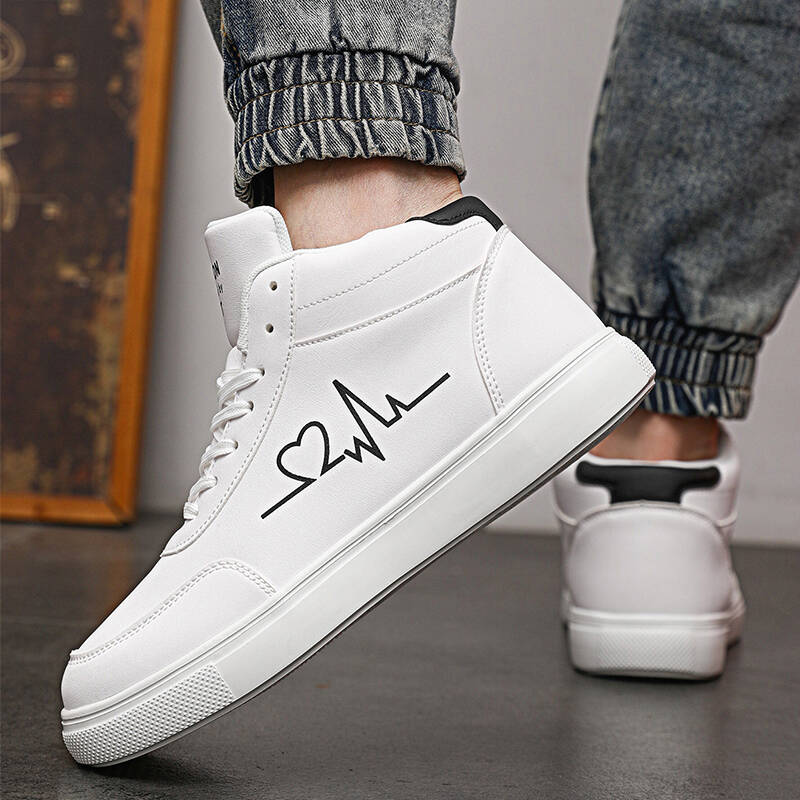 Sneakers Man Vulcanized Sneakers Male Comfortable High Top Shoes Light Men Autumn Spring Fashion Mens Shoes Vulcanize Shoes
